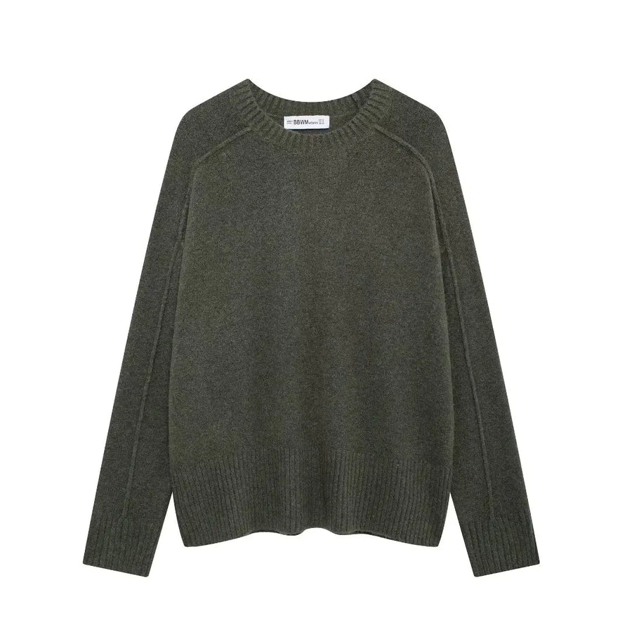 Bergström | Tidlös Stickad Tröja i Ull