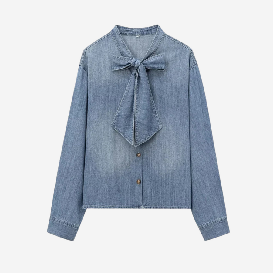 Bergström | Blus med rosett